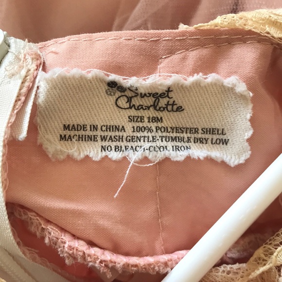 Sweet Charlotte babydoll style dress sz 18 months - Picture 8 of 8